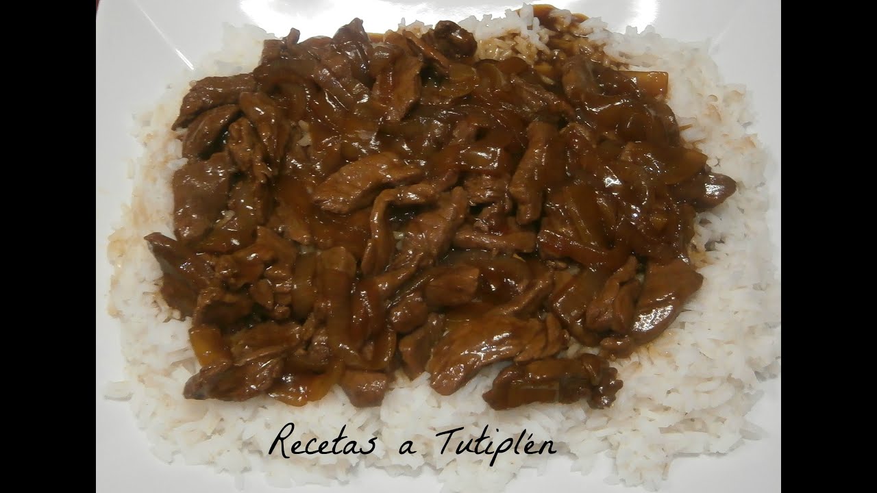 receta de ternera a la tie ban s