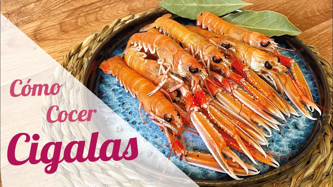 como cocinar cigalas congeladas