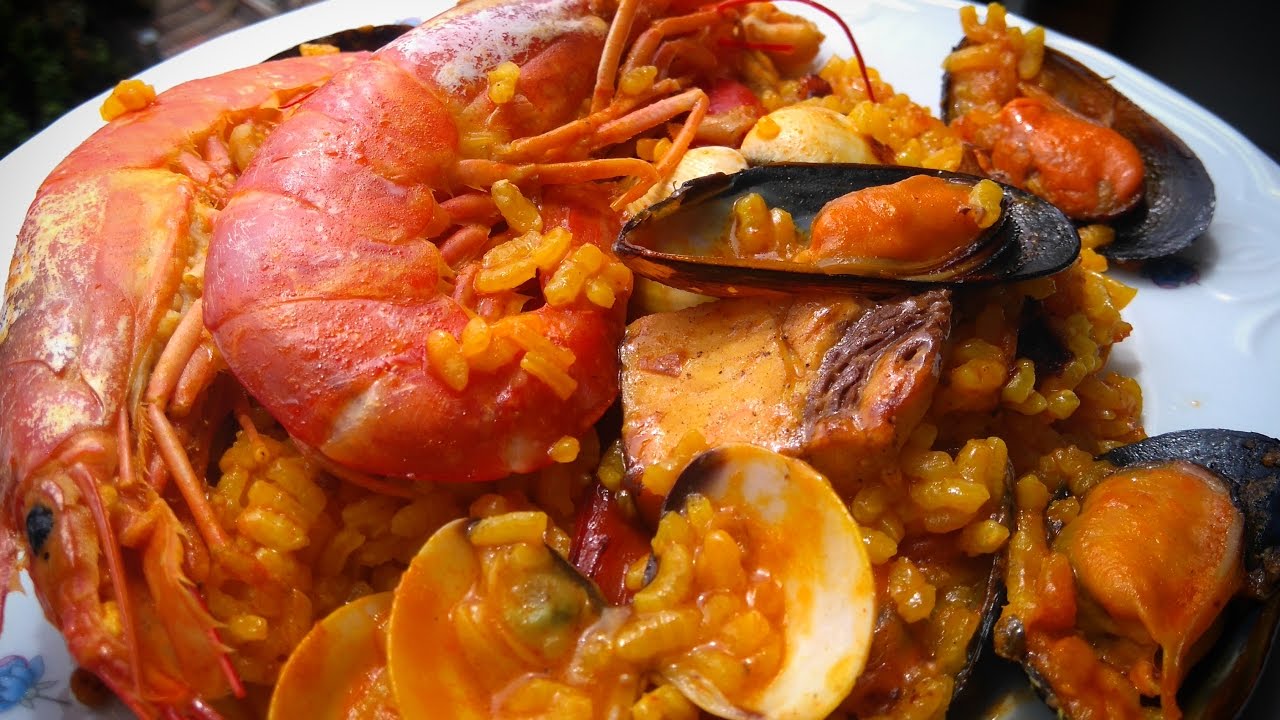 receta de arroz y marisco murcia
