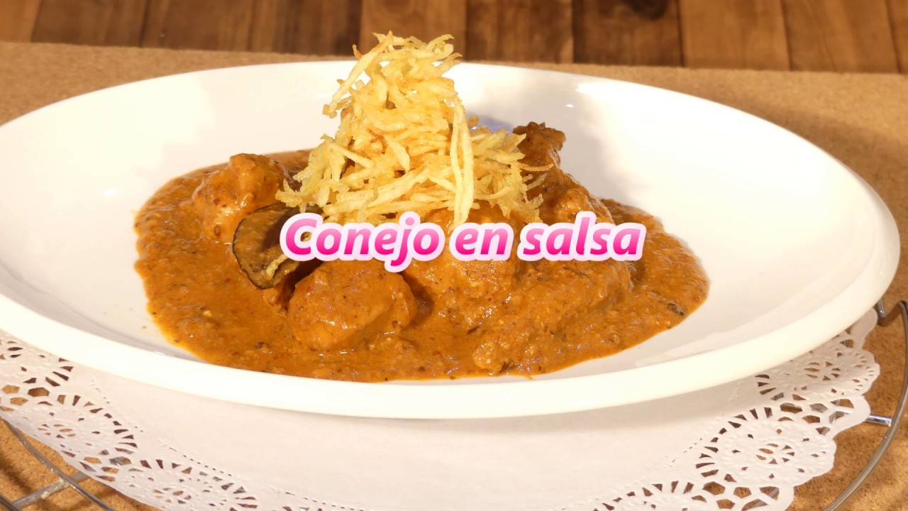 conejo en salsa andaluza receta