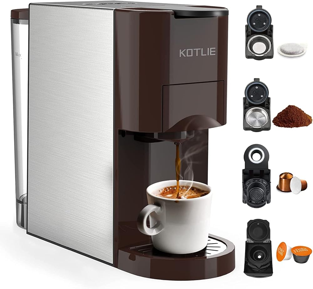 Cafetera 4 en 1 para Cápsulas AC-513K Cafetera 4 en 1 para Cápsulas AC-513K